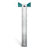 Линейка Kraftool 34403, 300мм, высокоточная разметочная T