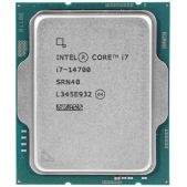 Процессор Intel LGA1700 Core i7-14700 APU CM8071504820817 Raptor Lake, 8P+12E C/28T, 2.1/5.4GHz, 33MB, 65/219W, UHD 770