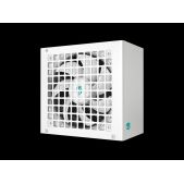 Блок питания ATX 1000W Deepcool PQ1000G WH CameRSTORM 3.1, Full Cable Management, PWM вентилятор 120мм, 80+ Gold, Active PFC + Half Bridge + DC/DC, Full Japanese Capasitors, Gen5 PCIe, белый RET