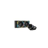 Комплект водяного охлаждения Deepcool LM240 LGA20XX/1700/1200/115X/AM5/AM4 TDP 250W, ARGB Lighting, Anti-Leak edition, PWM, Dual вентилятор