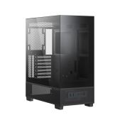 Корпус ATX без БП Xastra Q500-0F-BK Black Aquarium Screewless no fans