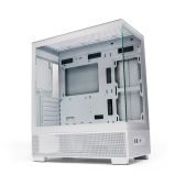 Корпус ATX без БП Xastra Q500-0F-WH White Aquarium Screewless no fans