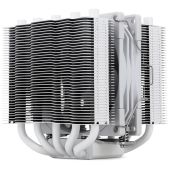 Кулер для процессора Thermalright TRSS110W Silver Soul 110 White LGA115X/1200/1700/2011/-3/2066/AM4/AM5 Dual Tower, 92mm PWM Fan, медное основание, 5 тепл. трубок 6мм