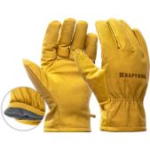 Перчатки Kraftool 1136-XL EXTREM, XL 10 кожаные рабочие