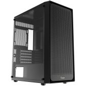 Корпус mATX без БП Ocypus Gamma-C50-BK G000XX-GL win blackno PSU Tempered Glass