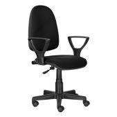 Кресло Brabix 531872 Prestige Ergo MG-311, регулируемая эргономичная спинка, ткань, черное