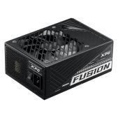 Блок питания ATX 1600W XPG 1600T-BKCEU FUSION 1600 Titanium 3.1 Full Modular, PWM вентилятор 135мм, 80+ all Japanese capasitors