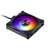 Комплект вентиляторов XPG 4C-BKCWW HURRICANE MAG 120 ARGB PWM прямой и реверсный режим black