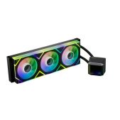 Система водяного охлаждения XPG BKCWW LEVANTE II 360 3x120мм Infinite Mirror вентилятор design Black