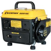Генератор Champion GG951DC 0.65/0.72кВт, OHV, 2л/с, 2Т двухтактный, бак 4.2л, вес 15.9кг, расход топлива 0.7л/ч, розетки 12/220В
