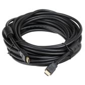 Кабель аудио-видео Ningbo HDMI m /HDMI m 10м. феррит.кольца позолоч.конт. черный HDMI-10M-MG VER1.4