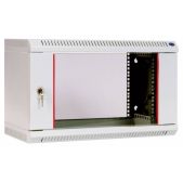 Шкаф коммутационный ЦМО ШРН-6.650 настенный 6U 600x650мм пер.дв.стекл 200кг серый 600мм 18.6кг 180град. 366мм