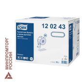 Бумага туалетная Tork 120243 Система T2 Premium, 2-слойная, белая, 170 метров комплект 12 рулонов