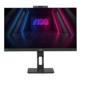 Монитор 27 AOC Q27P3QW Black IPS, 2560x1440, 75Hz, 4 ms, 178°/178°, 350 кд/м2 20M:1, +2xHDMI 1.4, +DisplayPort 1.2, +4xUSB 3.2, +WEB-Cam 2.0 mpx, +MM