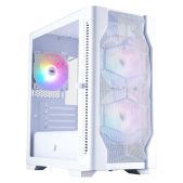 Корпус mATX без БП 1STPlayer D4-M-WH-2F1P-W-1F1-W DK D4-M FRGB White 2x140mm & 1x120мм FRGB fans
