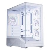 Корпус ATX без БП 1STPlayer GM7-SV-3FN7R-W-1FN7-W GM7 ARGB Silver 4x120мм ARGB fans