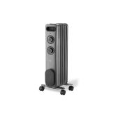 Радиатор масляный Centek CT-6232-5 5 секции 15м 1.5кВт, 3реж. защ/пер, серый