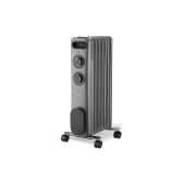 Радиатор масляный Centek CT-6232-7 7 секции 20м 2кВт, 3реж. защ/пер, серый