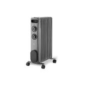 Радиатор масляный Centek CT-6232-9 9 секции 25м 2.5кВт, 3реж. защ/пер, серый