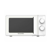 СВЧ печь Willmark WМО-203MWW белая зеркальная, 20л, 700Вт, механ. управл, размор.,6 реж