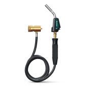 Газовая горелка Kraftool 55512 KS-8000 Blue Fire со шлангом 1.4м с пьезоподжигом на баллон турбо нагрев + 30% 2000°C