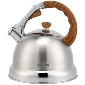 Чайник StoneLAND SWK-0109 3л индукционное дно, со свистком, нержавеющая сталь
