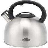 Чайник StoneLAND SWK-0115 3.8 литра, индукционное дно, со свистком, нержавеющая сталь