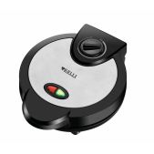 Вафельница Kelli KL-1704 черный 1.8кВт, плоские хрустящие вафли для трубочки, конус для рожков