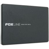 Накопитель SSD 256Gb Foxline FL25625PCYS982X5ST 2.5 7mm, SATA3, 3D TLC, R/W 530/450MB/s, IOPs -/-, TbW 119, DWPD 0.6