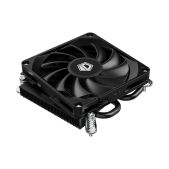 Кулер для процессора ID-Cooling IS-23i Black LGA1851/1700/1200/115X низкопрофильный высота 23mm TDP 45W, PWM, 2 тепл.трубки, медная база, вентилятор 80mm Box