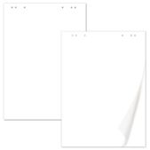 Блокноты для флипчарта Brauberg 124098 80 г/м2, 67.5х98 см, комплект 5 шт, 20 л., чистые