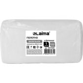 Полотно вафельное Лайма 607528 отбеленное, рулон 0.45х50 м, плотность 200 ±5 г/м2, в пакете