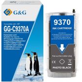Картридж струйный G&G, аналог HP C9370A/N72 фото черный 130ml с чипом
