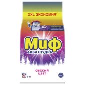 Стиральный порошок автомат Миф Свежий цвет 3 в 1 6кг