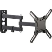 Кронштейн Hama 118154 R1 черный для телевизора 19-48 макс.25кг настенный поворот и наклон