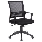 Кресло Brabix 531831 Balance MG-320, с подлокотниками, черное