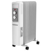 Радиатор масляный Sonnen 457780 DFS-9E, 9 секций, 2000 Вт, 3 режима, механическое управление, белый