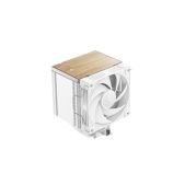 Кулер для процессора Deepcool AK500 G2 WH LGA1851/1700/1200/115X/AM5/AM4 TDP 240W, PWM, вентилятор 120мм, 5 тепл. трубок, Copper Base, Wood-grain top cover, белый