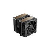 Кулер для процессора Deepcool AK620 G2 LGA1851/1700/1200/115X/AM5/AM4 TDP 260W, PWM, Dual вентилятор 120мм, 6 тепл. трубок, Copper Base, Wood-grain top cover, черный