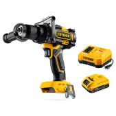 Дрель-шуруповерт аккумуляторная Steher CB-165-21 20 В, 165 Н·м, 1 АКБ LMS 2 А·ч, бесщеточная