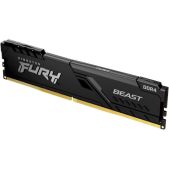 Модуль памяти DDR4 16Gb 3200MHz Kingston KF432C16BB1/16WP CL16 DIMM 1Gx8 Fury Beast Black Select Regions Only