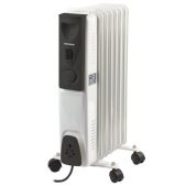 Радиатор масляный Sonnen 453498 DFS-07, 1500 Вт, 7 секций, белый