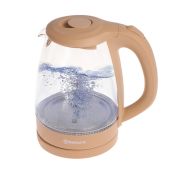 Чайник Sakura SA-2733BG 1.7 стекл LED подсветка, латте