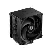 Кулер для процессора ID-CoolING SE-904-XT Black LGA1851/1700/1200/115X/AM5/AM4 TDP 180W, PWM, 4 тепл.трубки прямого контакта, вентилятор 100мм