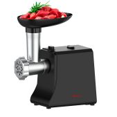 Мясорубка Kelli KL-5008 черный 2600Вт, функция обратного хода