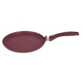 Сковорода блинная 24см Kukmara СБ240TSM Trendy Style вишневый, алюминий, антипригарное, ручка soft touch