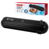 Ламинатор A4 Brauberg 532183 Ultra PM235B, черный, толщина пленки 60-150 мкм, скорость 30 см/мин