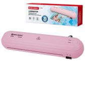 Ламинатор A4 Brauberg 532186 Ultra PM235P, розовый, толщина пленки 60-150 мкм, скорость 30 см/мин