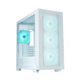 Корпус mATX без БП Xastra A510M-4FC12A-UC-WH A510M 4ARGB-UC White Mesh Screwless full-size TG 4x 120мм FC120 ARGB PWM fans Type-C