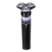 Бритва Centek CT-2149 черная 5 насадок, магнит 3D, сухое/влажное бритьё, USB-С, Li-ion 600мAч, IPX7